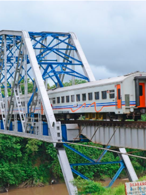 Jembatan Kereta Api Sungaii Progo