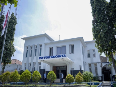 Tampak Depan Gedung RRI Yogyakarta